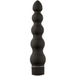 Doc Johnson Black Magic - 7 inch Ribbed Multi-Speed Vibrator - ABS Plastic with Smooth Velvet Touch Finish - Great for Internal and External Stimulation - Black