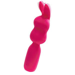 Hopper Bunny Vibrator, Clitoral Vibrating Massage Wand, Rechargeable 10 Function Bullet, Ultra Powerful Waterproof Adult Sex Toy Vibe (Pink)
