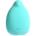Yumi Clitoral Vibrator, Rechargeable Lay-On Adult Sex Toy For Women, Waterproof Finger Vibe, Easy Grip Handle (Turquoise)