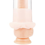 2Pcs Penis Pump Masturbator Sleeve Realistic Vagina Cover Replacement Sealing Cap For Male Enhancement Stronger Bigger Erections Pump (Flesh)