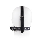 YShape Adjustable Bondage Head Harness with Ball Gag for Couples Roleplay and Cosplay