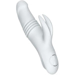 Thrusting And Flickering Rabbit | Rabbit Vibrator | Thrusting Vibrator | Flickering Tongue Vibrator | Clitoral Stimulation | G-Spot Stimulation | Silicone | Splashproof | Usb Rechargeable
