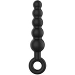 8 Inch Silicone Anal Beads Butt Plug With Pull Ring,Long Anal Dildo With 5 Gradual Knots,Female G-Spot Anal Stimulator & Male Prostate Massager,Big Anal Trainer Stretcher & Anus Dilator Adult Sex Toys