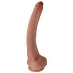 Extra Long Silicone Dildo for Targeted Deep Play, 12 Inch Length, Xl Wide, Large Size, Sex Toy with Strong Suction Cup