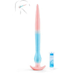 Anal Toys Long Dildo,11.4 Inch Fantasy Dildos For Prostate Massager & Anal Training,Luminous Monster Dildos With Knot, Silicone Thin Dildo Adult Sex Toys & Games For Women Men Beginner
