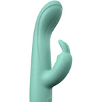Primo Rabbit – Rechargeable G-Spot & Clitoral Vibrator For Women, Waterproof Dual Stimulating Toy – Vibrador Para Mujer, Green