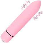Waterproof Mini Wand Massager With 10 Modes, Personal Vibrating Bullet Massager For Clitoral G Spot Nipple, Female Sex Toy, Pink