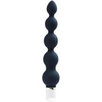 Quaker Anal Vibrator, Mens Prostate Vibe, Vibrating Adult Sex Toy, Easy Insertion Round Tip, Quick Removal Grip Handle (Just Black)