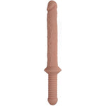 14.96 Inch Double Sided Dildo Huge Long Double Headed Dildos With Handle Realistic Flexible Double Ended Adult Sex Toy For Women