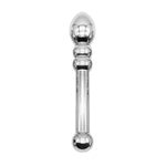 Metal Anal Beads Double Ended Dildo Prostate Massage Wand Sex Anal Plug,Dual Ended Masturbation Adult Sex Toy For Couple (8.26 Inch)