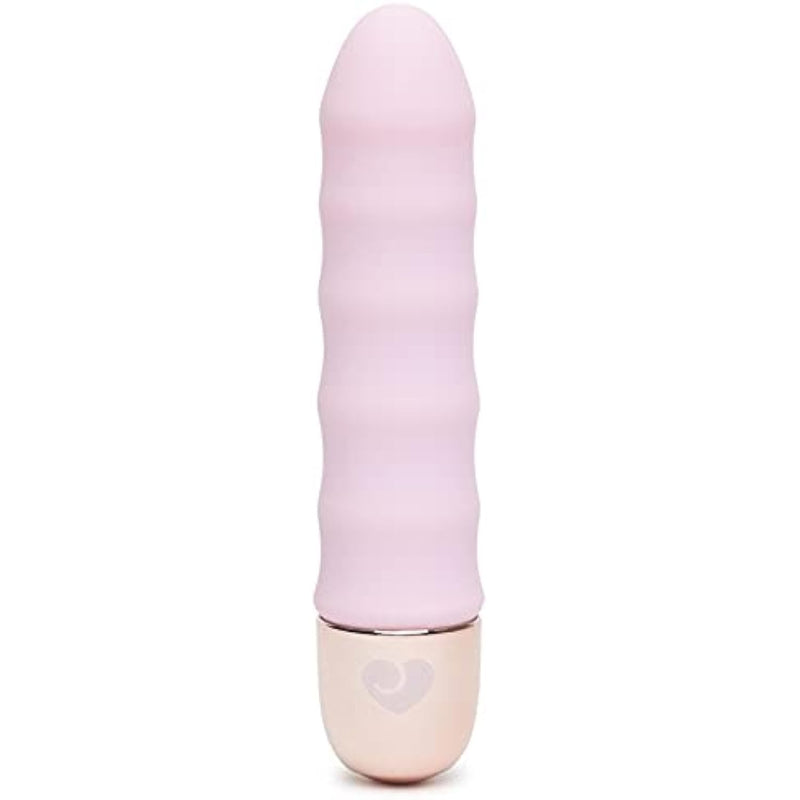 Pink Ripple 10 Function Wavy Vibrator - Silicone - Waterproof & Beginners Friendly