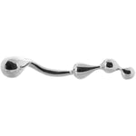 Stainless Steel P-Spot, G-Spot Massager With Lube 1Oz | G-Spot Massager | Adult Sex Toys | Prostate Massager