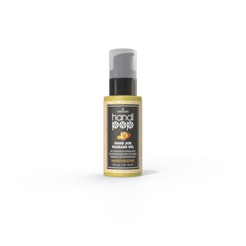 Mango Smoothie Edible Massage Gel for Men, Women, and Couples - Water-Based Hand Job & Oral Edible Gel