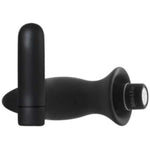 Rechargeable Vibrating Anal Trainer Kit, 3 Piece Silicone Butt Plug Set, Small Medium Large Plugs For Beginners And Advanced, 9 Function Waterproof Anal Toy, Usb Rechargeable Bullet Vibe