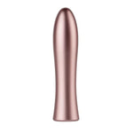 Bougie Bullet Vibrator For Women - Luxe Anodized Aluminum Adult Toy For Temperature Play With 20 Powerful Modes & Usb Magnetic Charging Case - Whisper Quiet & Waterproof Sex Toys (Rose Gold)