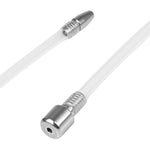 Chastity Device Cock Cage Accessories Long Silicone Male Urethral Tube Hollow Stainless Steel Urethral Sound Catheter Plug Men Sex Toys