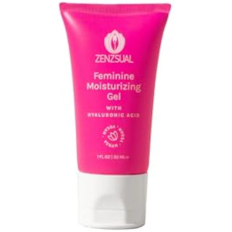 Feminine Moisturizing Gel With Hyaluronic Acid – Regenerates, Rejuvenates, Rehydrates, Balances Ph – Water Based, 100% Vegan, No Glycerin, No Paraben – Made In Usa (1 Oz)