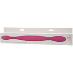 The Joystick Rechargeable Double, Ended Wand Massager, 14.5", Purple