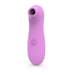 Portable Silicone Suction Massager with 10 Adjustable Speed Settings - Pink