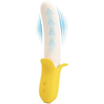 G Spot Banana Dildo Vibrator With 3 Thrusting Modes & 7 Vibration Modes, Rechargeable Silicone G Spot Vibrating Vibrator Adult Sex Toy For Woman