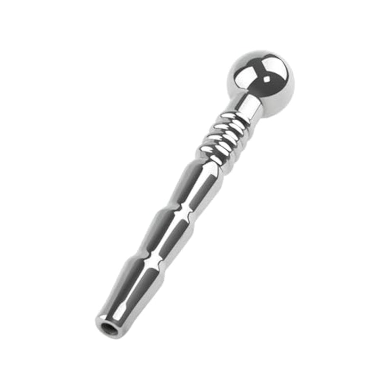 Urethral Sounds Penis Plug,Stainless Steel Hollow Urethral Dilator Male Urethral Catheter Plug Sex Toy For Men Urethral Dilators Training Urethral Stimulation Masturbation (3.34Inch)