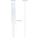 Acrylic Transparent Spanking Paddle For Sexual Abuse, With Durable Smooth Sturdy For Adult Sex Toys,15.74 Inch Length Sex Flogger For Adults, Sm Tool For Couple/Women/Gay,Sex Play Paddle Bdsm (Clear)