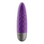 Ultra Power Bullet 5 Vibrator Sex Toy | Adult Toys For Women | Mini Clitoral Vibrator | Vibrating Sexual Pleasure Device | Stimulation Vibrators | Woman Sextoy (Violet)