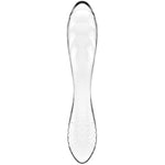 Dazzling Crystal 1 | 22 Cm | G-Spot Dildo | Borosilicate Glass Dildo | Nubbed Structure For More Stimulation | Wide Shaft With Wavy Structure | Hot & Cold Temperature Play (Transparent)