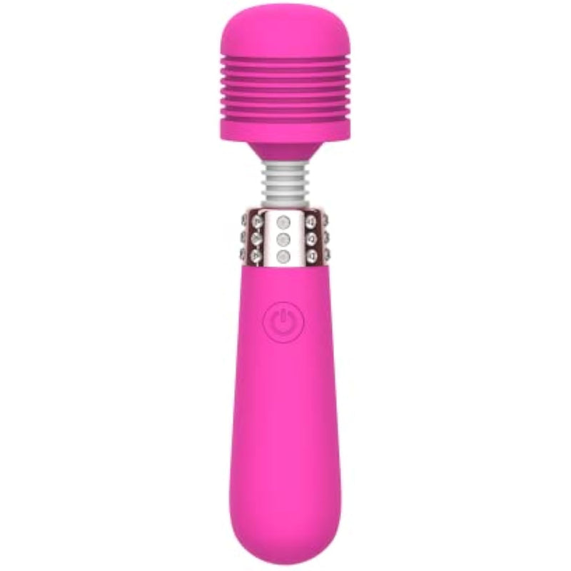 Mini Vibrator, Adult Sex Toy Pocket Size Vibrating Wand, Clitoral Stimulator, Waterproof, Quiet, Discreet, Powerful Vibration, Personal Clitoris Massager, 10 Speed Vibrator For Women (Pink)