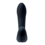 Rechargeable Prostate and Perineum Massager with Dual Motors, 10 Vibration Modes, Black