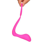 Penis Ring Silicone Cockrings With Anal Plug Prostage Massager Dual Stimulation Adult Men Masturbation Sex Toys (Rose)