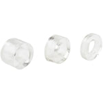 3-Piece Penis Ring Set Ball Testicle Stretcher, Cock Ring For Men In 3 Different Sizes, Round Thickened Glans Ring Sex Toys Cbt Penis Scrotum Pendant For Mens (White)