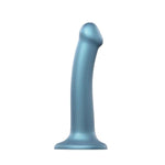 Metallic Dildo - Waterproof Adult Toys For Couples, Versatile Adult Toy For Enhanced Intimacy, Perfect For Adults Seeking Exciting Couples Sex Toys (Blue - Medium)