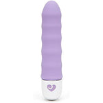 Purple Ripple 10 Function Wavy Vibrator - Silky Silicone - 100% Waterproof