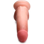Lynx 6 Inch Dildo with Balls - Light