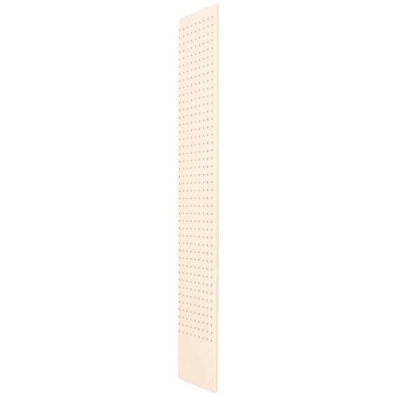 V-Line Peg Board Door Panel For Closet Vault Cream