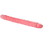 Slim Jim Duo Super Slim Double Dong, Veined, 17.5"