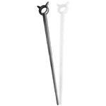 Urethral Sounds – Silicone Penis Plug 11.81 Inch Cone Shaped Urethral Dilator With Safe Ring - Masturbation Rod For Men (M: 0.19-0.47 Inch)