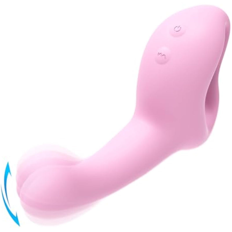 Diggle Motion Prostate Massager Anal Vibrator, Adult Prostate Vibrator Anal Plug Sex Toy With 10 Digging Modes &10 Vibrating Butt Plug For Male & Female Anal G-Spot Stimulator(Pink)