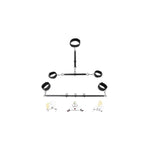 Bondage Spreader Bar Kit for BDSM Bondage Play with Adjustable Cuffs and Pu Leather Handcuffs