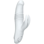 Thrusting And Flickering Rabbit | Rabbit Vibrator | Thrusting Vibrator | Flickering Tongue Vibrator | Clitoral Stimulation | G-Spot Stimulation | Silicone | Splashproof | Usb Rechargeable