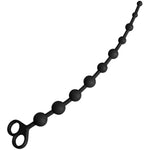 Silicone Anal Bead With 10 Balls + 16.5 Inch Vibrating Anal Beads
