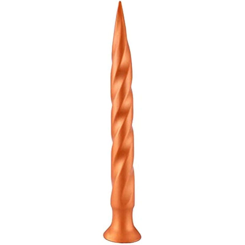 Super Long Thread Liquid Silicone Butt Plug With Strong Suction Cup - Soft And Flexible Anal Plug For Vaginal And Prostate Massage - Stimulation For Beginners And Advanced Players (L)