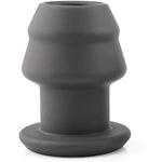 Hollow Silicone Anal Dilator Peep Threaded Anal Plug Masturbation For Couple Pleasure(L)
