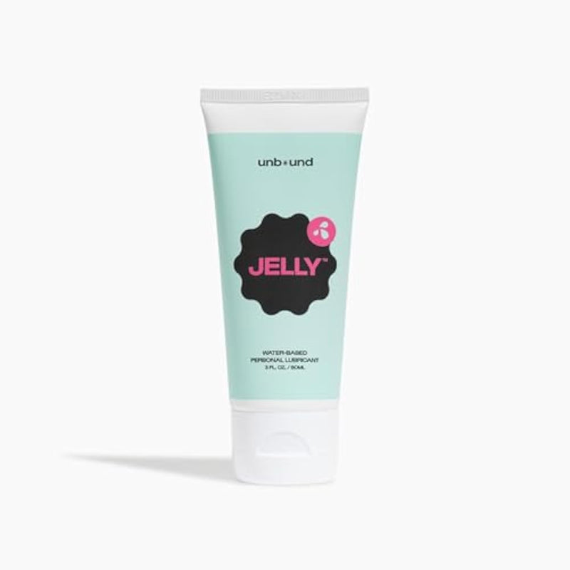 Jelly Personal Lubricant – Water Based Lube With 95% Organic Ingredients – Glycerin, Glycol & Paraben Free – Gentle & Safe Lubricant – Non-Sticky & Non-Irritating – 3 Oz