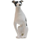 Mini - Italian Greyhound White - Premium Dog Stuffed Animal - Lifelike & Realistic