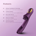 Clitoral & G-Spot Stimulating Rabbit Vibrator with 10 Vibration Modes for Women