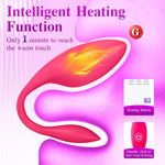Wearable APP-Controlled Vibrator – 9 Modes, Heating, G-Spot & Clitoral Stimulation
