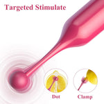 Powerful G-Spot & Clitoral Vibrator – Mini Rechargeable Massager with 10 Modes