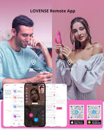 Nora App-Controlled Rabbit Vibrator – Dual Motor Clitoral & G-Spot Massager